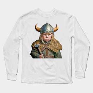 Viking Child Young Viking Warrior Long Sleeve T-Shirt